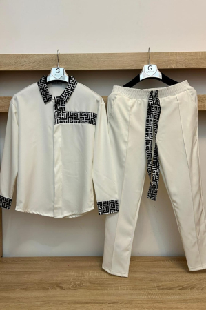 Pantaloni / Trening barbati - COMPLEU BARBATI VRS ALB