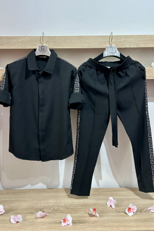Pantaloni / Trening barbati - COMPLEU BLACK GREEK LINE
