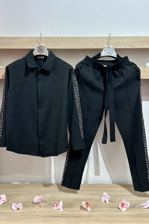 COMPLEU BLACK GREEK LINE [3]
