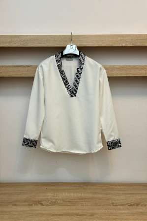 COMPLEU ELEGANT ALB-NEGRU [1]