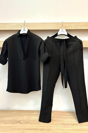 Pantaloni / Trening barbati - COMPLEU LOUIS PARK NEGRU