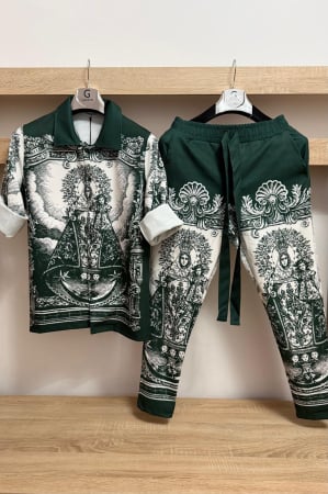 Pantaloni / Trening barbati - COMPLEU PG CASUAL VERDE