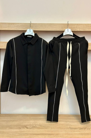 Pantaloni / Trening barbati - COMPLEU LP DOUBLE NEGRU
