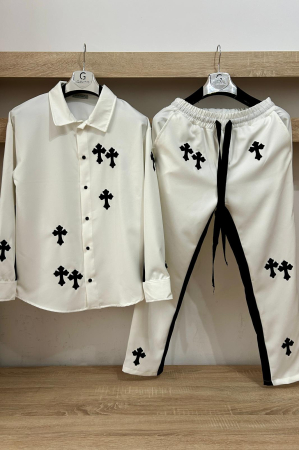 Pantaloni / Trening barbati - COMPLEU LP ROYAL ALB