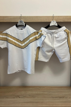 Compleuri scurte - COMPLEU SCURT GOLD ALB