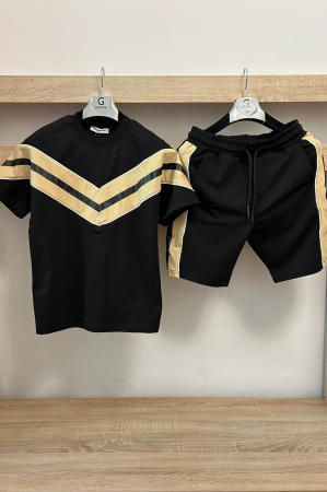 Compleuri scurte - COMPLEU SCURT GOLD NEGRU