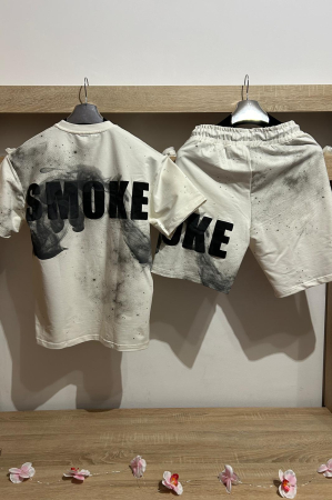 Compleuri scurte - COMPLEU SMOKE ALB