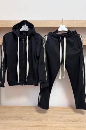 Pantaloni / Trening barbati - COMPLEU STRIPES BLACK