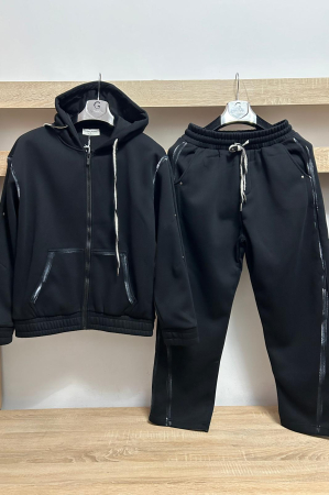 Pantaloni / Trening barbati - COMPLEU URBAN BLACK BRUSH