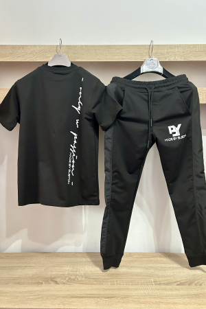 Pantaloni / Trening barbati - COMPLEU URBAN NEGRU