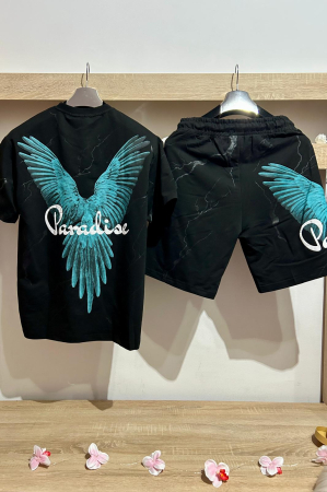 Compleuri scurte - COMPLEU WINGS BLACK