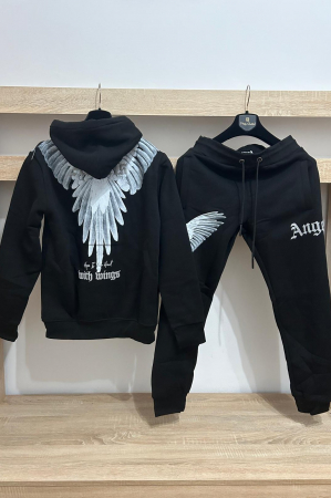 Pantaloni / Trening barbati - TRENING WINGS NEGRU 8326