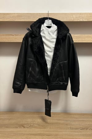Geci / Veste barbati - GEACA AVIATOR BLACK