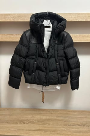 Geci / Veste barbati - GEACA PUFFER NEGRU