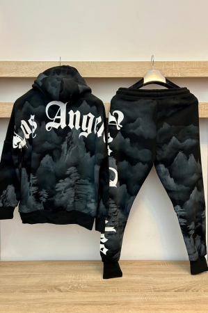 Pantaloni / Trening barbati - TRENING BARBAT ANGEL NEGRU