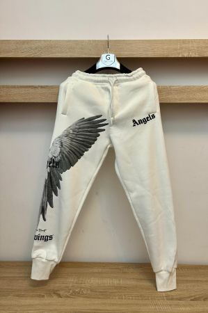 TRENING BARBATI WINGS ALB [2]