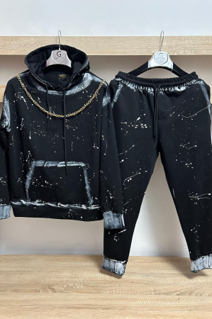 Pantaloni / Trening barbati - TRENING EFECT SPLATTER