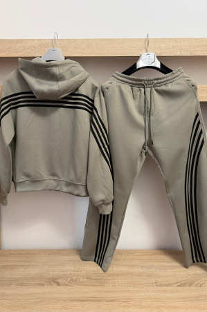 Pantaloni / Trening barbati - TRENING GAV OLIVE STRIPES
