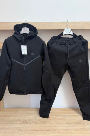 Pantaloni / Trening barbati - TRENING HARDES TECH BLACK