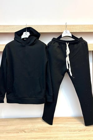 Pantaloni / Trening barbati - TRENING LOUIS PARK NEGRU