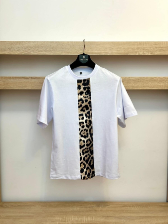 Tricou / Pantaloni - TRICOU ALB WILD LINE