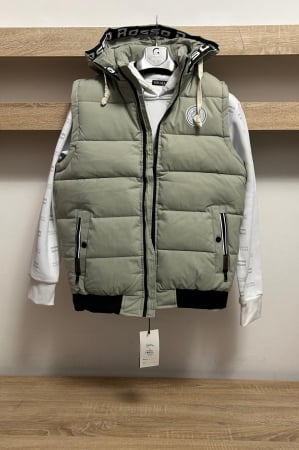 Geci / Veste barbati - VESTA PUFFER LIGHT GREY