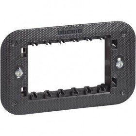Suport / Rama montaj 2M - 3M - 4M - 6M Bticino Living NOW Negru Alb [2]