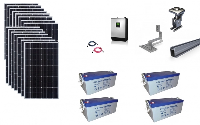 Sistem fotovoltaic off-grid  5kwp prindere tigla [1]