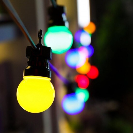 Ghirlanda Luminoasa Carnaval 2 - Lungime 10 m 1500W, terasa, curte [2]