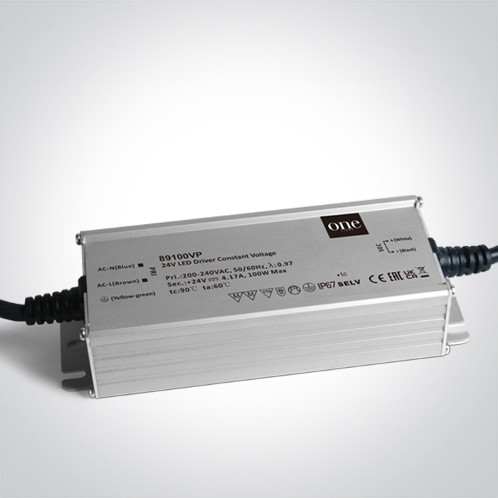 Driver Led 24V,100W, IP67, 100-240V [1]