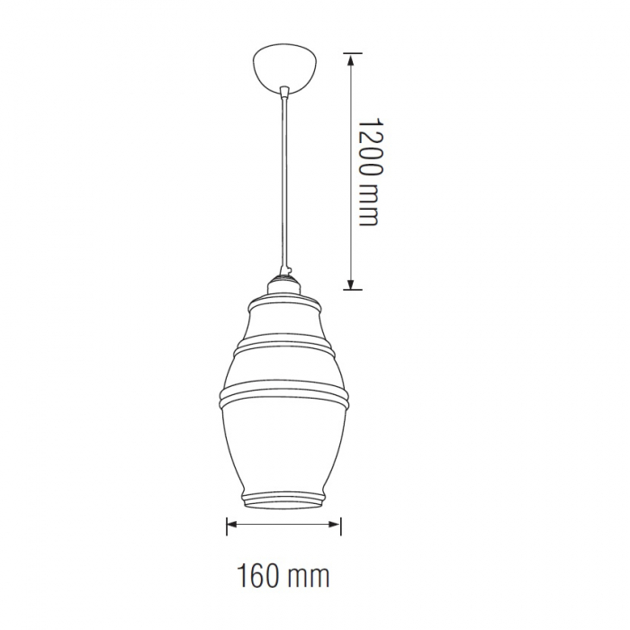 Pendul sticla Element Titanium [2]