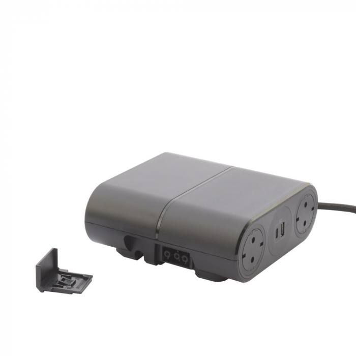 Incara Link'On extensie, cu 4x Priza 2P+T, 2x USB A+C, cablu 1,5m cu conector Wieland [2]