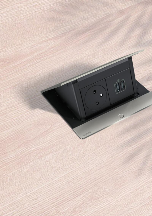 Incara Pop-up 4 module finisaj inox, alb, negru, aluminiu  - pentru echipare [3]