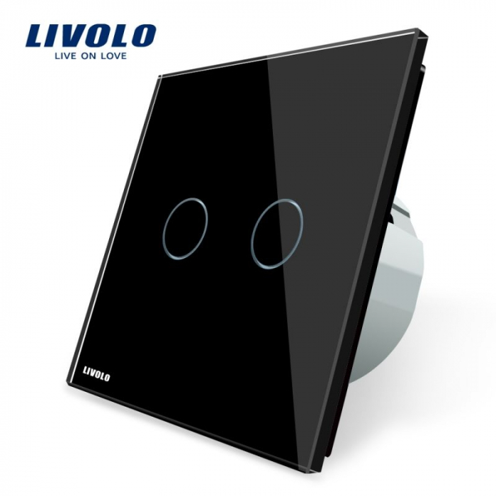 Intrerupator dublu reset, buton revenire VL-C702H-11 [3]