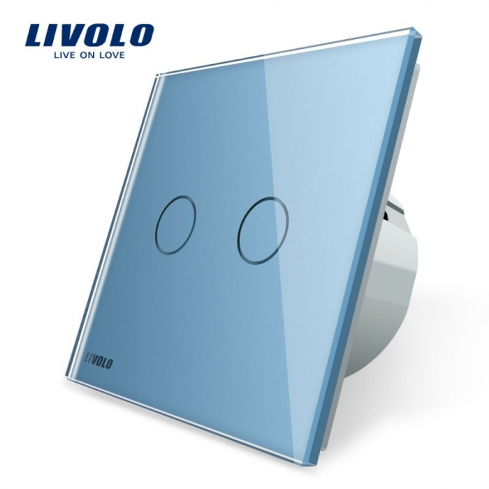 Intrerupator dublu reset, buton revenire VL-C702H-11 [7]