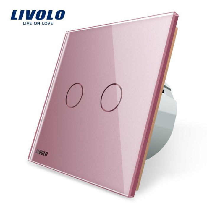 Intrerupator dublu reset, buton revenire VL-C702H-11 [6]