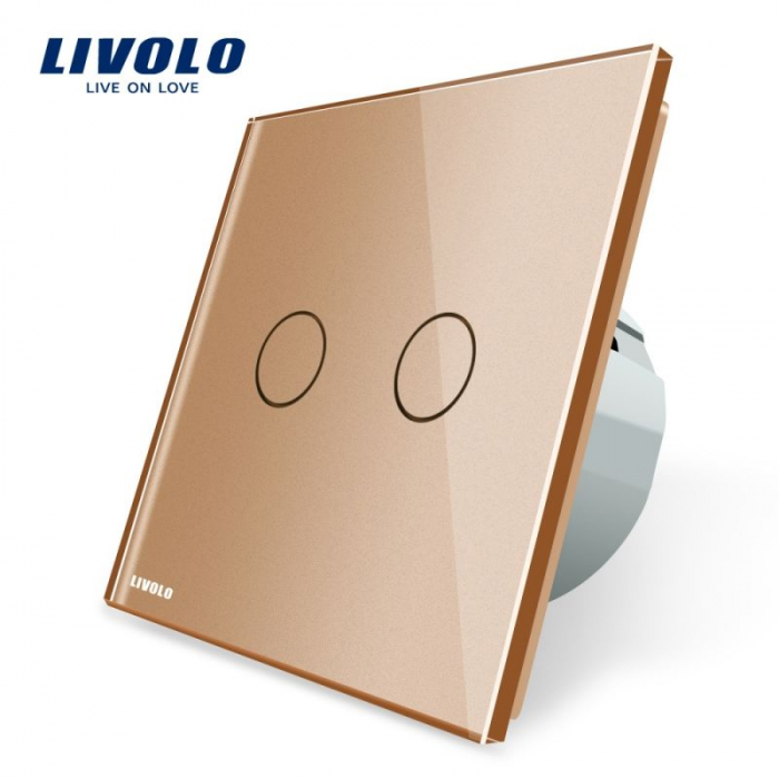 Intrerupator dublu reset, buton revenire VL-C702H-11 [4]