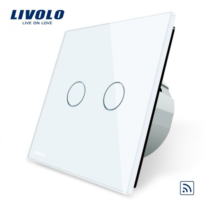 Întrerupător dublu wireless VL-C702R-12 [3]