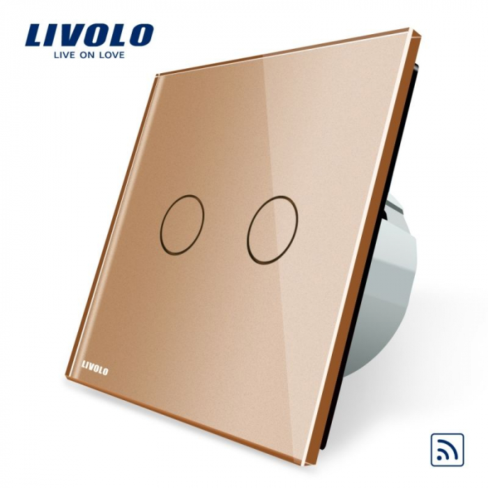 Întrerupător dublu wireless VL-C702R-12 [4]