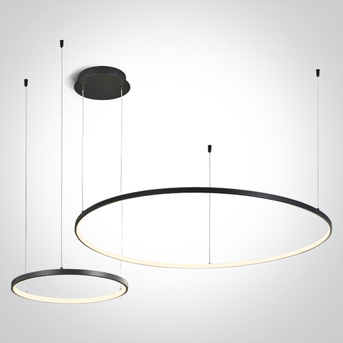 Lustra 2 x cerc orizontal 65W 63150A/B/W [1]