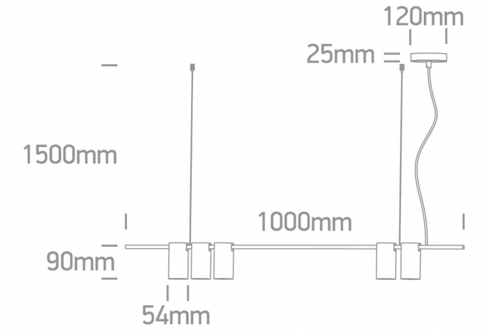 Lustra negru 63146A/B [2]
