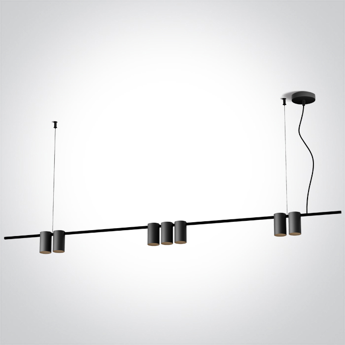 Lustra 7x7W GU10 63146B/B [1]