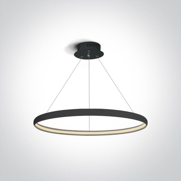 Lustra tip Cerc, Led suspendat Diametru 600mm, 19W, IP20  63048/W; 63048/B; 63048/C [3]