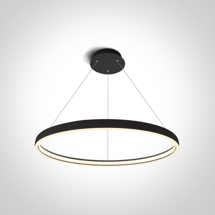 Lustra tip Cerc, Led suspendat Diametru 700mm, 40W, IP20  63050/W; 63050/B [2]