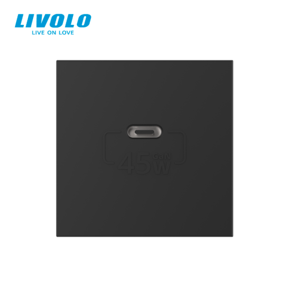 Modul priza simpla USB tip C VL-FCUC-2WP [3]