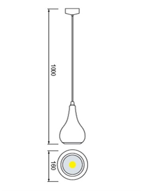 Pendul modern LED COB 15W AVENSIS-15 [2]