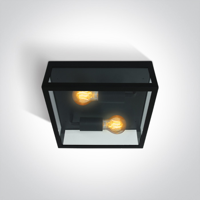 Plafoniera 2x40W, IP43  67406D/B 67406D/W [2]