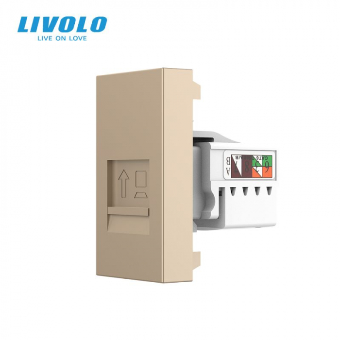 Modul priza retea RJ45, 1M VL-FCCP-1WP [3]