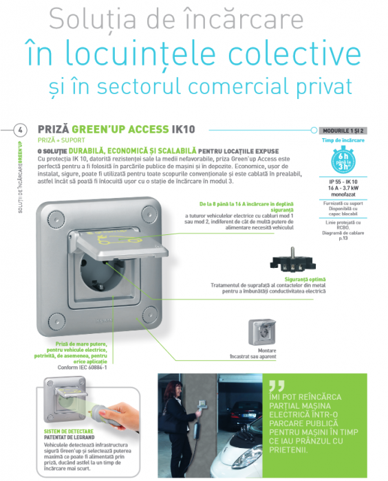 Priza metalica access 3kw - IP55-IK10 - std German 077856 [2]