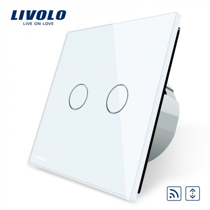 Intrerupator draperie wireless cu touch Livolo [4]